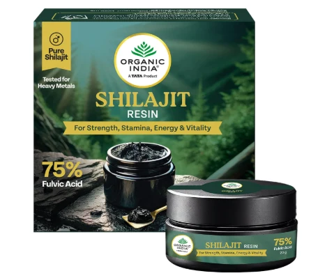 Органическая смола Shilajit Resin Organic India — 20 г