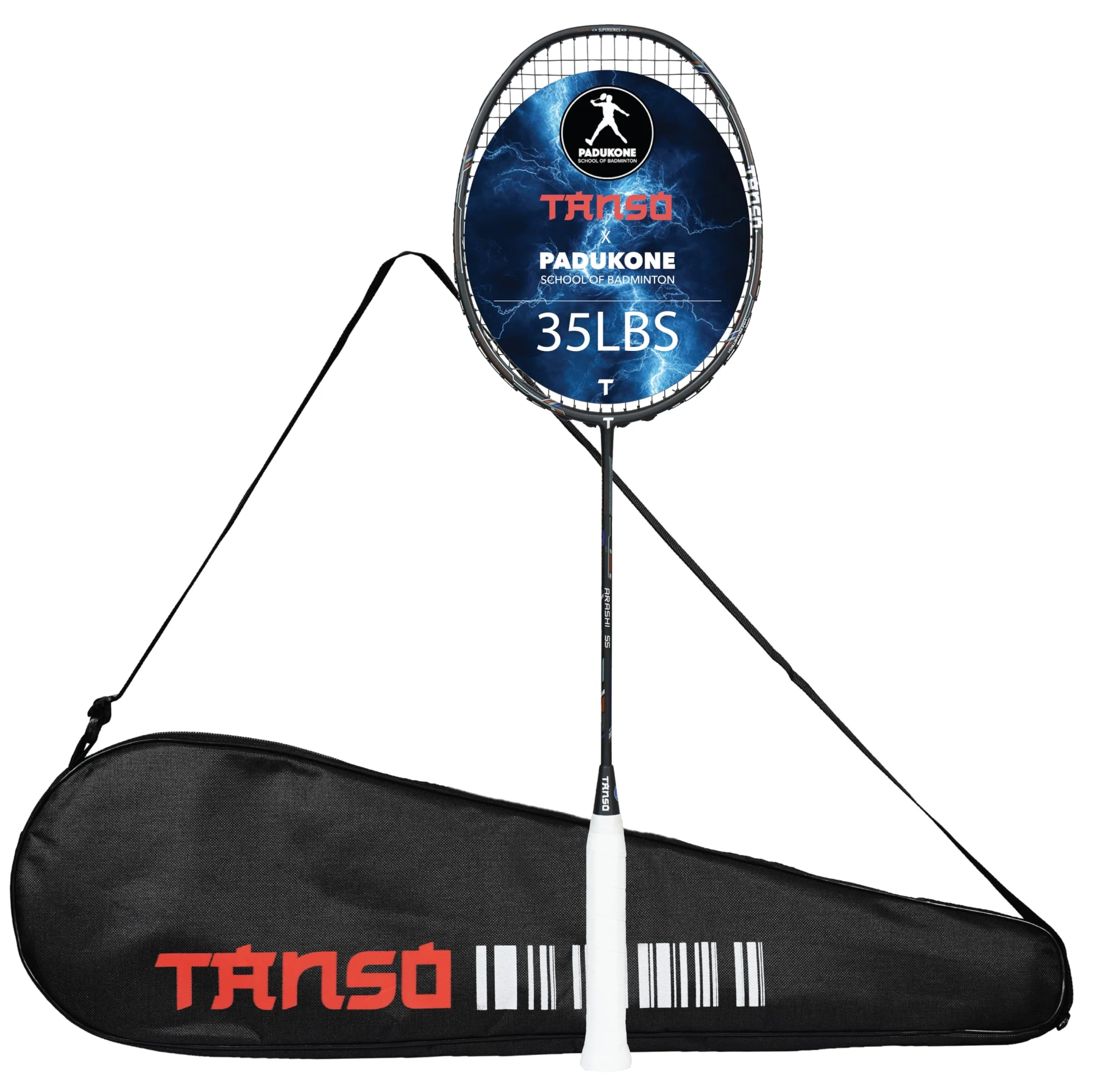 Ракетка для бадминтона TANSO Arashi SS — с чехлом